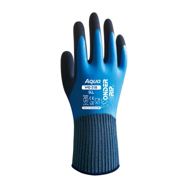 Wonder Grip Gloves WG 318 Aqua