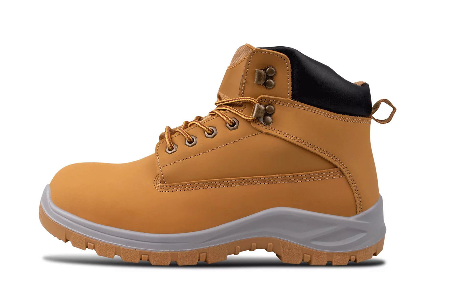 Wright Hiker Holton Honey Nubuck Safety Boot - Steel Toe Cap