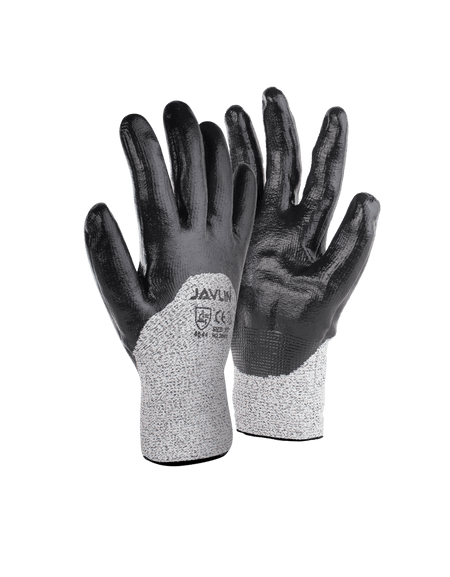 Cut 5 Liner 3/4 Nitrile Coated Gloves