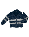 Hi-Vis Fleece Lined Bomber Jacket