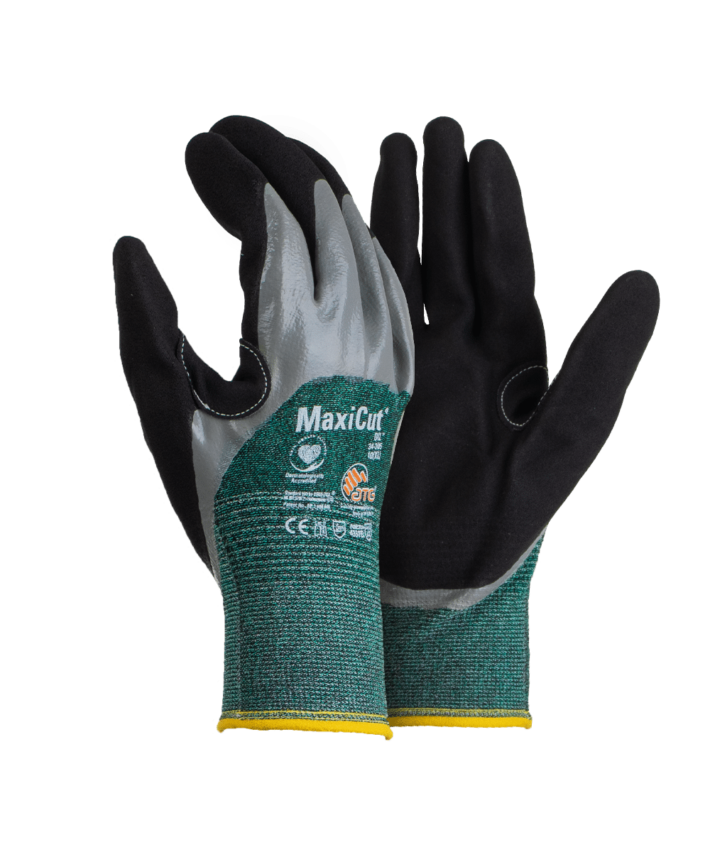 Maxicut Cut 3 Fully Dipped Nitrile Coated Gloves