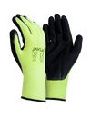 Hi Vis Palm Dipped Double Coated Nitrile Flexi Gloves - Javlin