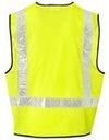 Airport vest Hi-Viz Reflective - with Zip and ID pouch