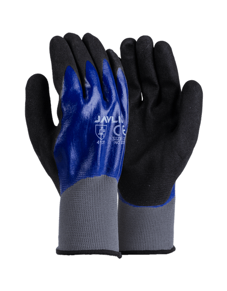 Javlin - Fully Coated Double NBR Nitrile Flexi Gloves