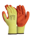Orange Latex Coated Grippa Gloves - Javlin