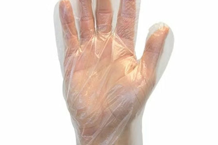 Disposable Deli Gloves – Food Grade – Clear – Pack of 100