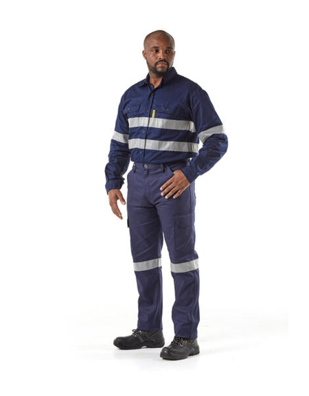 Dromex Reflective Long Sleeve Shirt - Mining Shirt