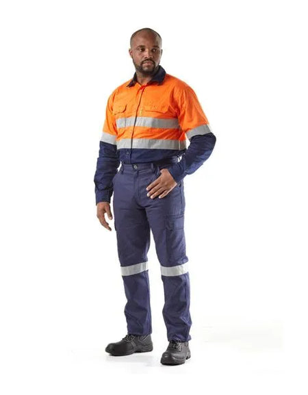 Dromex Reflective Long Sleeve Shirt - Mining Shirt