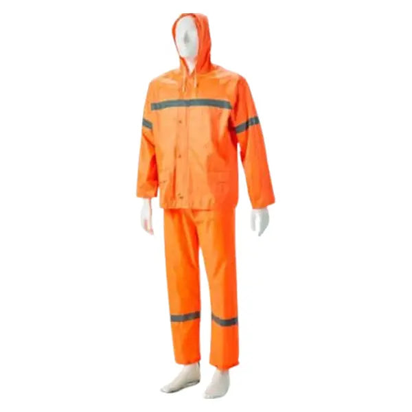 Dromex Rain suit with reflective Tape - Rubberised