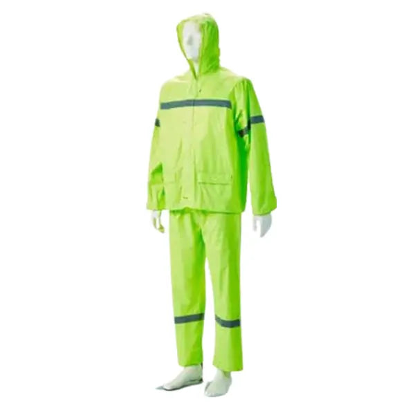 Dromex Rain suit with reflective Tape - Rubberised