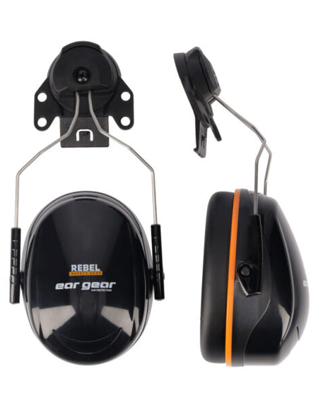 REBEL Ear Gear Earmuffs with Helmet Mounting