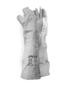Chrome Leather Double Palm Gloves – 40cm Cuff