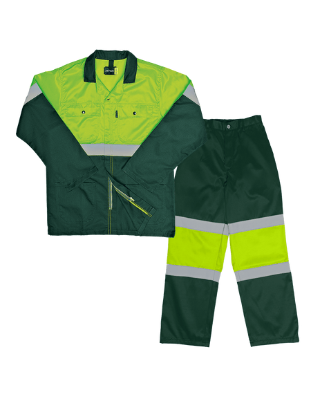 Javlin Hi-Vis Two Tone Conti Suit SABS Specification