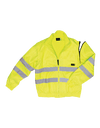 Hi-Vis Fleece Lined Bomber Jacket