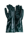 Green PVC Double Dipped Sandy Finish Superior quality Gloves – 35cm
