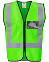EN4 Hi Viz Reflective Vests with Zip and ID pouch