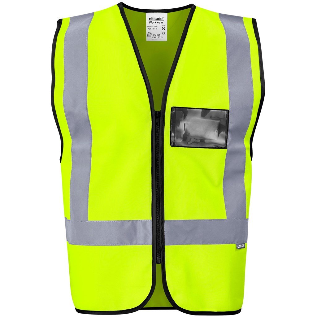 EN4 Hi Viz Reflective Vests with Zip and ID pouch
