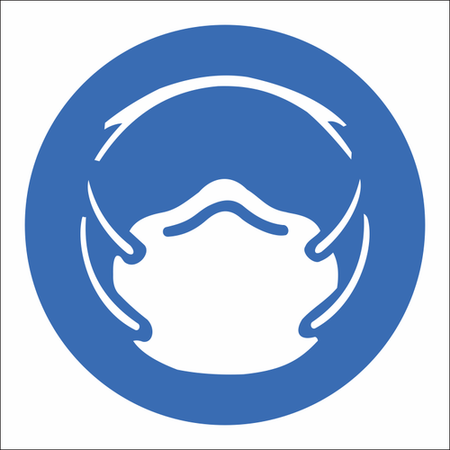 Dust mask required sign SABS - MV12