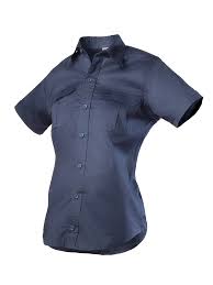 Ladies Safari Bush Shirt Short Sleeve