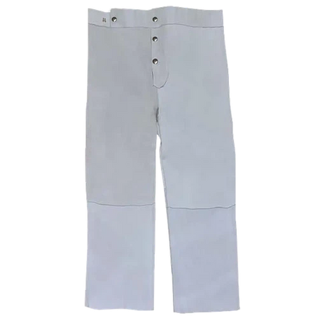 Chrome leather trousers/pants