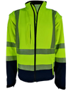 Two tone Soft shell Jacket - Detachable sleeves