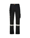 REBEL Men’s Tech Gear Trousers Raven Black Pro