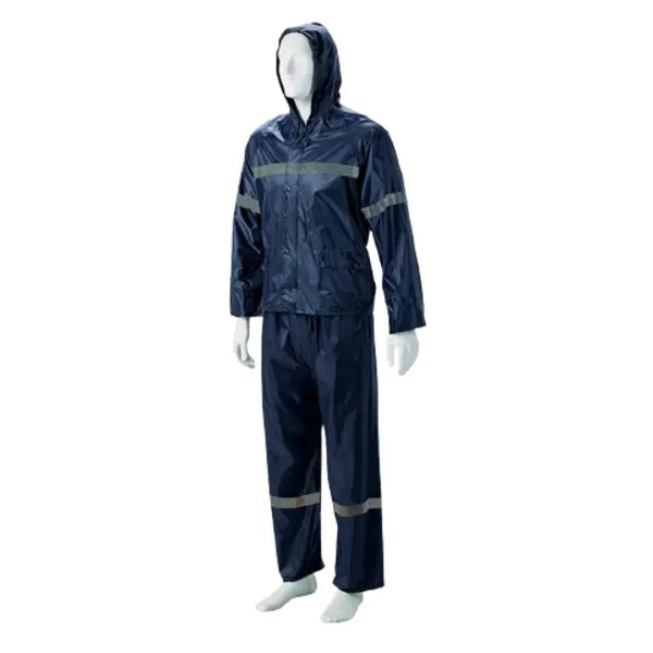 Dromex Rain suit with reflective Tape - Rubberised