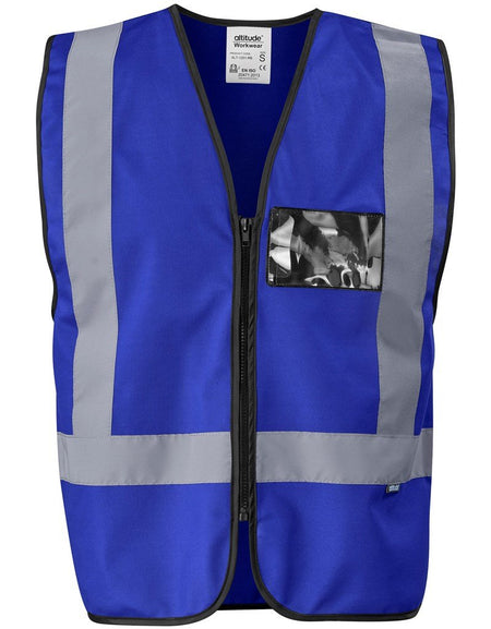 EN4 Hi Viz Reflective Vests with Zip and ID pouch