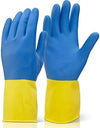 Neoprene Latex Blue/Yellow Glove
