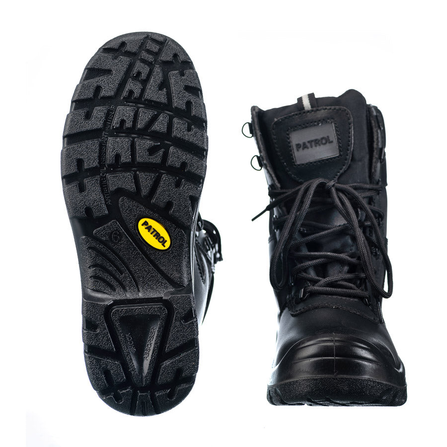 Tactical SWAT leather boots