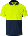 Two tone Hi viz Golf shirts