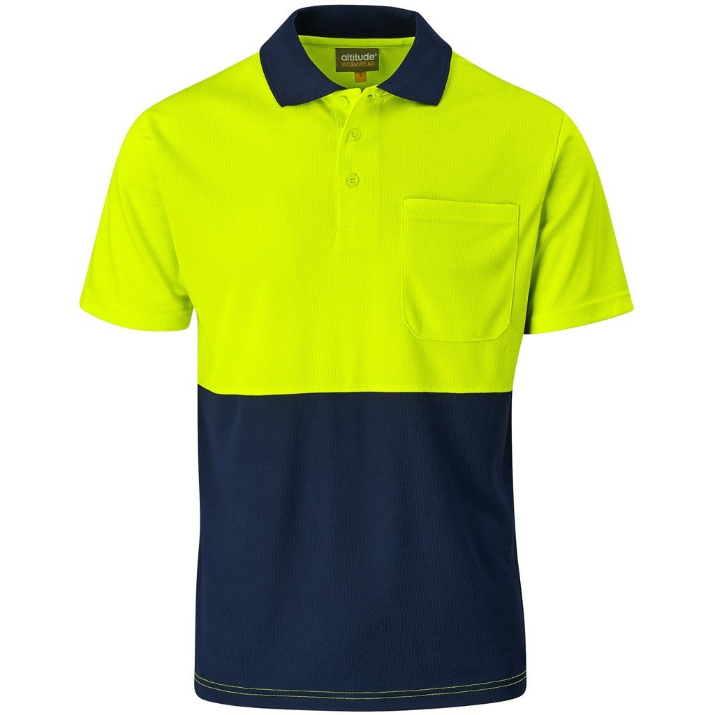 Two tone Hi viz Golf shirts