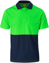 Two tone Hi viz Golf shirts