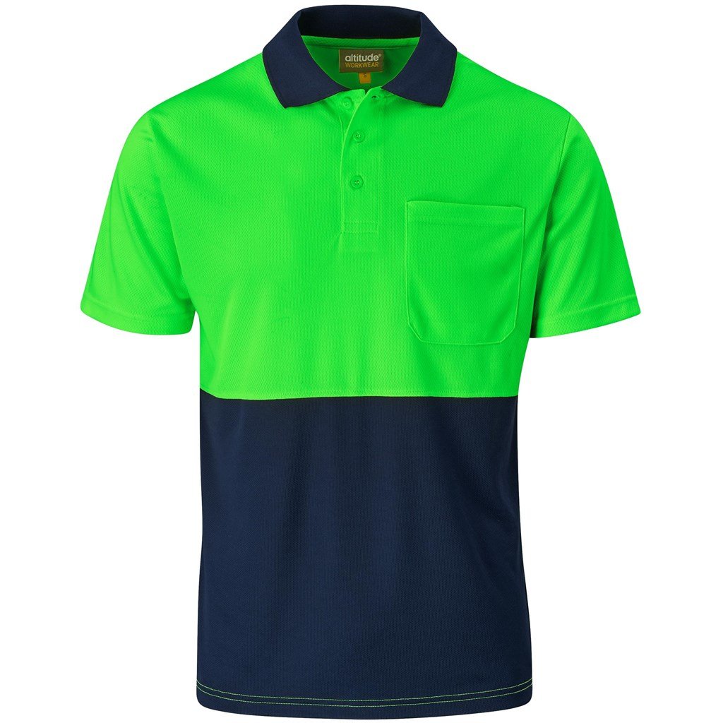 Two tone Hi viz Golf shirts