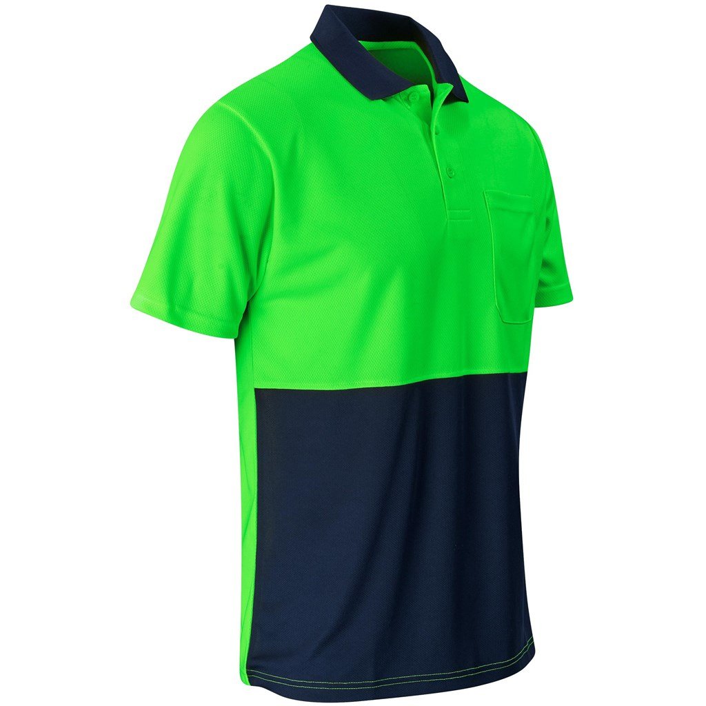 Two tone Hi viz Golf shirts