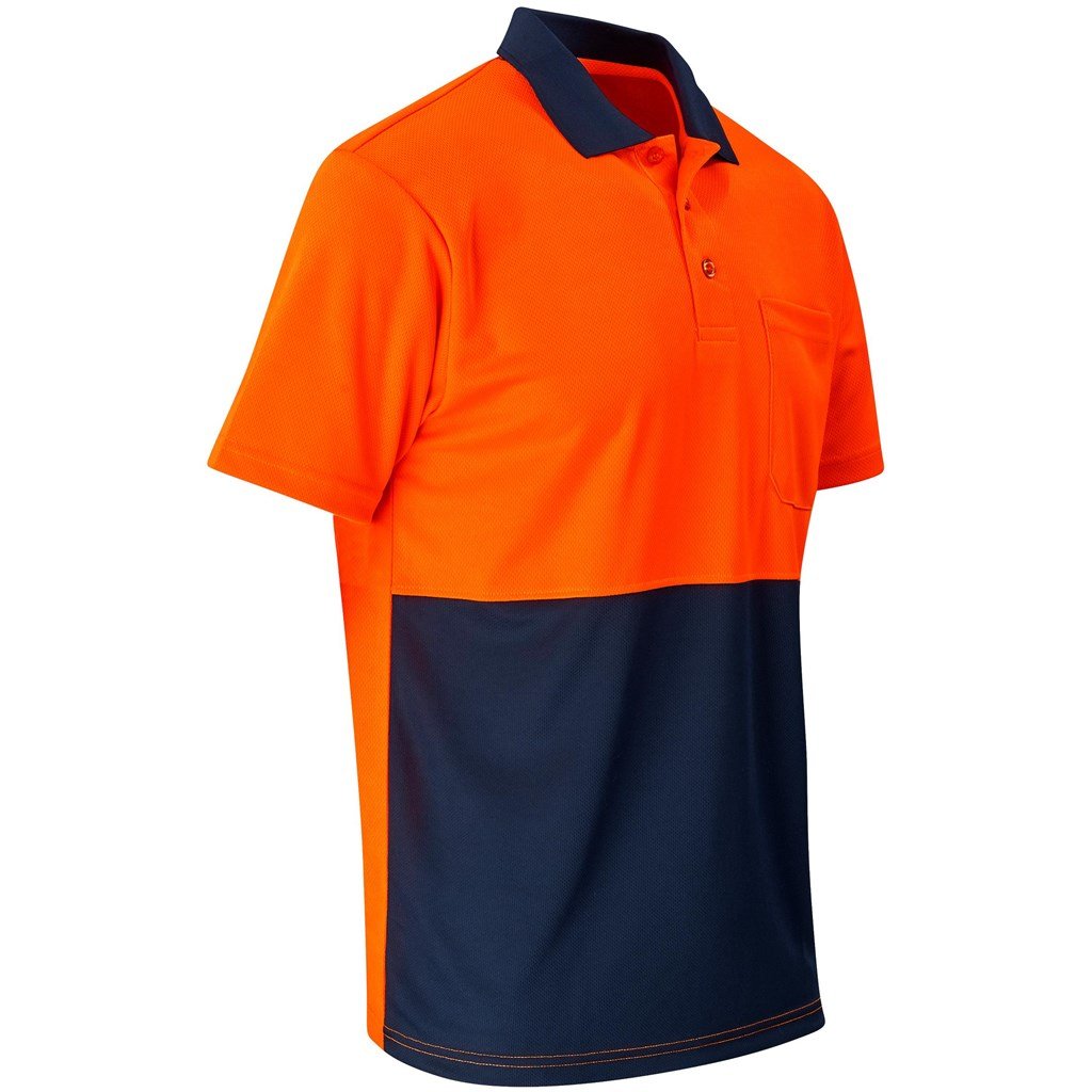 Two tone Hi viz Golf shirts