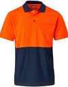 Two tone Hi viz Golf shirts