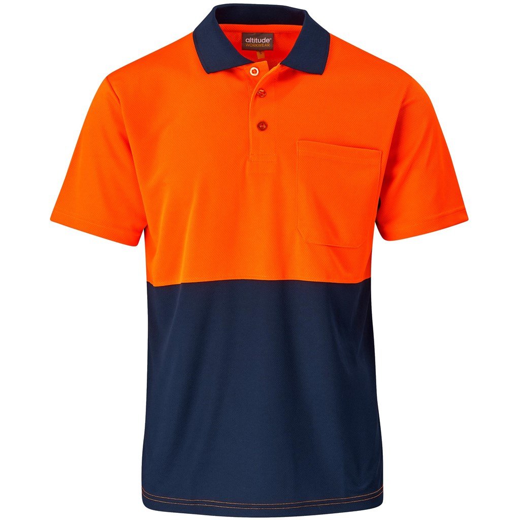 Two tone Hi viz Golf shirts