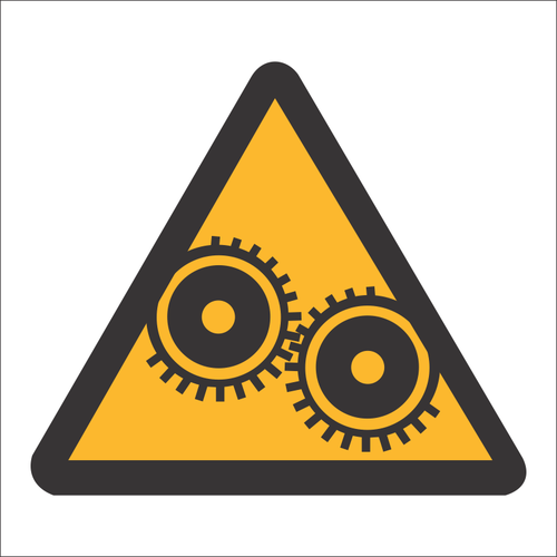 Moving Machinery sign SABS - WW17