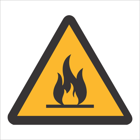 Fire Hazard Sign SABS  - WW2