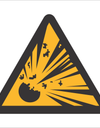 Explosive hazard sign SABS - WW3